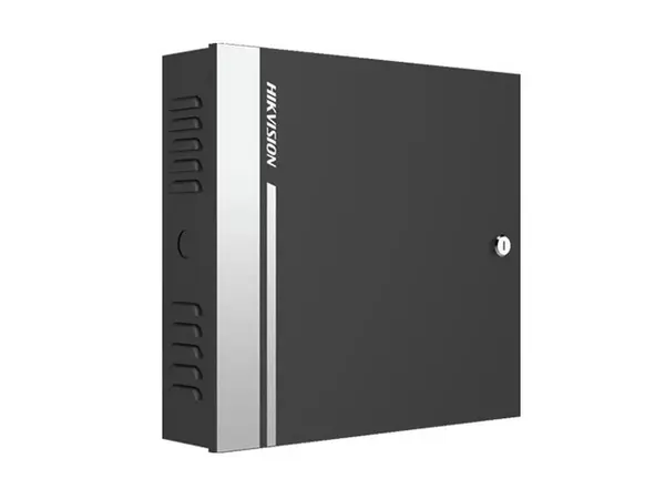 Centrala control acces Hikvision DS-K2811, TCP/ IP, RS-485, Wiegand, 10.000 utilizatori, 50.000 evenimente, pentru o usa, sursa cu back-up