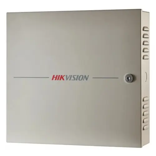 Centrala control access Hikvision DS-K2602T, pentru 2 usi bidirectionale ( 4 x cititoare Wiegand sau 4 cititoare RS-485), capacitate