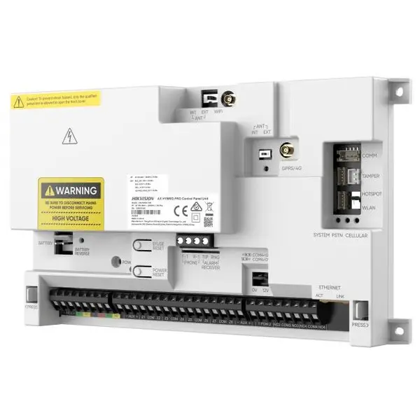 Centrala de alarma Hikvision DS-PA502-128 Ax Pro Hybrid 128 zone, wireless si cablata