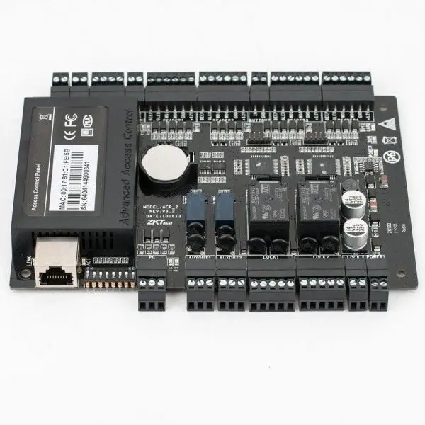 Centrala de control acces pentru 2 usi bidirectionale ZKTeco CCA3-2-2PRO software ZKBio Security
