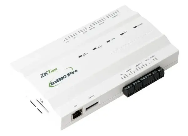 Centrala de control access si pontaj biometrica INBIO-1-2PRO, 1 usa bidirectionala, software ZKBioSecurity