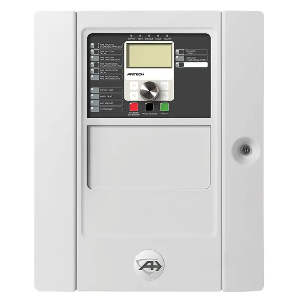 Centrala de incendiu adresabila UTC Fire&Security 2X-F2-FB2-PRT-45, 2 bucle, 9999 evenimente, 40 zone