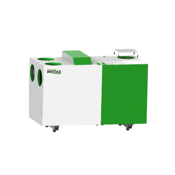 - Centrala de Ventilație cu recuperare de căldură Wanas Combo 830 Light, Smart, Funcție Ventilație și Umidificare
