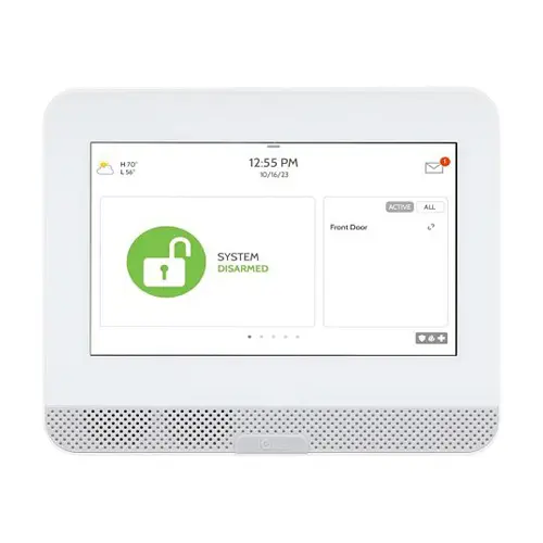 Centrala efractie wireless IQ4 Hub, PowerG, touch screen, capabilitate SmartHome - DSC IQPH063