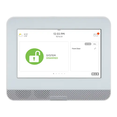 Centrala IQ4 Hub, Wi-Fi, LTE, 128 zone, PowerG, Z-Wave, ecran 7' - DSC IQPH3AB