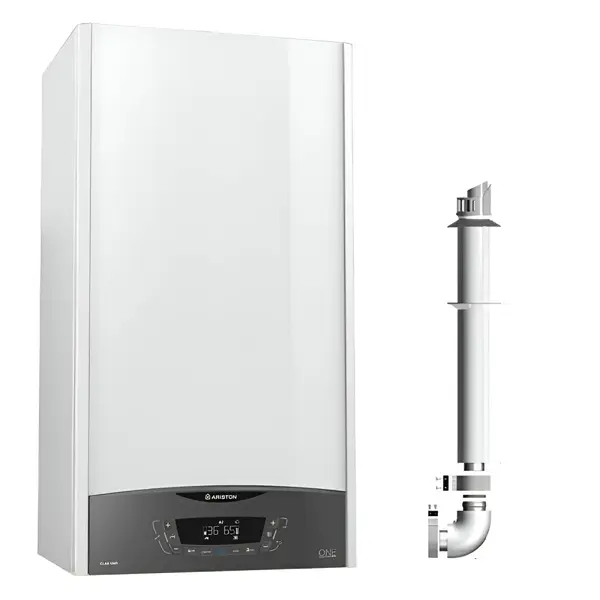 Centrala termica murala Clas One Ariston 30 KW cu Wi-Fi si kit evacuare inclus