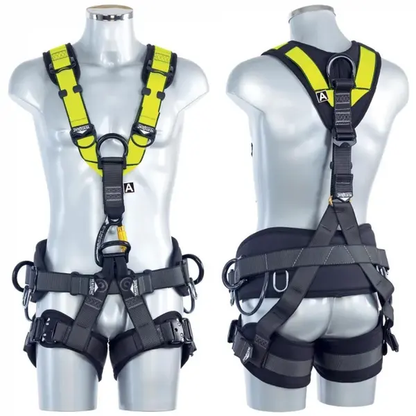 Centura alpinism utilitar multifunctionala, culoarea galben, Vertiqual AUTOMATIC V8 DISCOVERY L-XL, GALBEN