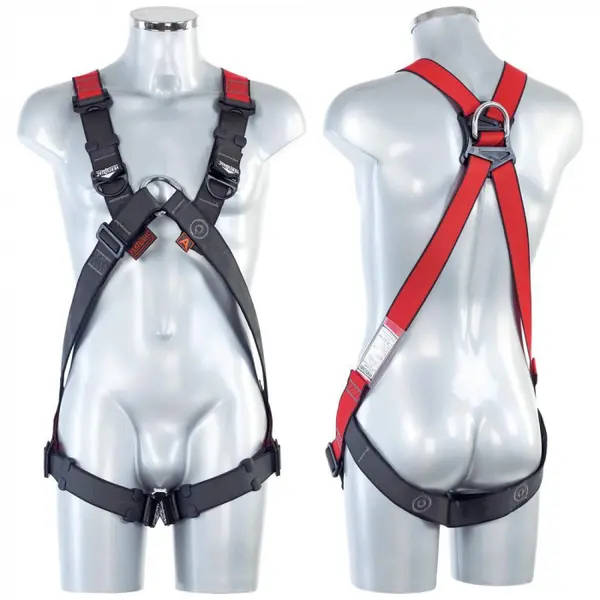 Centura complexa Vertiqual, culoarea rosu, CLASSIC V33 ADVENTURE L-XL, ROȘU