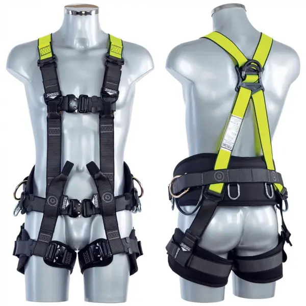 Centura multifunctionala alpinism, culoarea galben portocaliu, utilitar Vertiqual AUTOMATIC V83 STRATOSPHERE S-M, GALBEN