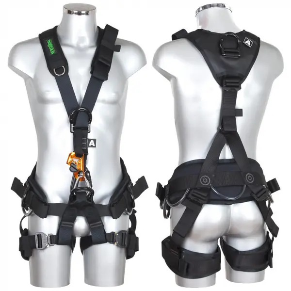 Centura multifunctionala Vertiqual GALAXY GENERATION 2 V86 EQUINOX, culoarea negru, alpinism utilitar, salvare S-M, NEGRU