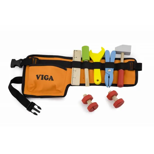 Centura unelte Viga, lemn, multicolor KID505325, la doar 67,00 lei
