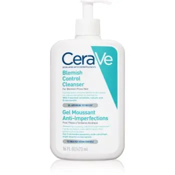 CeraVe Blemish Control gel de curățare impotriva imperfectiunilor pielii cauzate de acnee