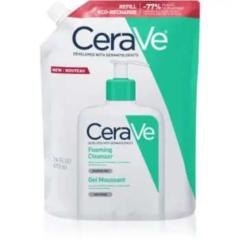 CeraVe Cleansers Foaming Cleanser gel spumant de curatare pentru piele normala si grasa