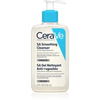CeraVe Cleansers SA Smoothing Cleanser gel de cutatare si catifelare pentru tenul uscat