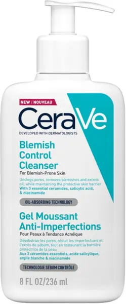 CeraVe Gel de curățare facială anti-pete, 236 ml