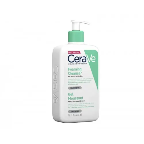 CeraVe Gel de curatare spumant piele normala si mixta grasa 473 ml Zephyr Labs