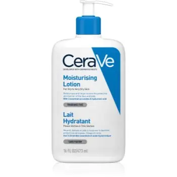 CeraVe Moisturizers Lotion loțiune hidratantă pentru corp și față pentru pielea uscata sau foarte uscata
