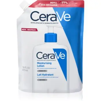 CeraVe Moisturizers Lotion loțiune hidratantă pentru corp și față pentru pielea uscata sau foarte uscata
