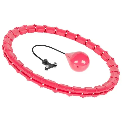 Cerc Fitness Rebel Active Smart Hula Hop, 50 cm (Roz)