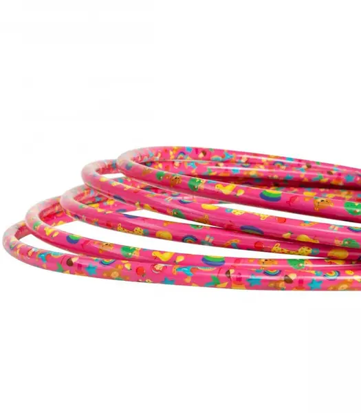 Cerc roz cu diametru 68 cm pentru copii