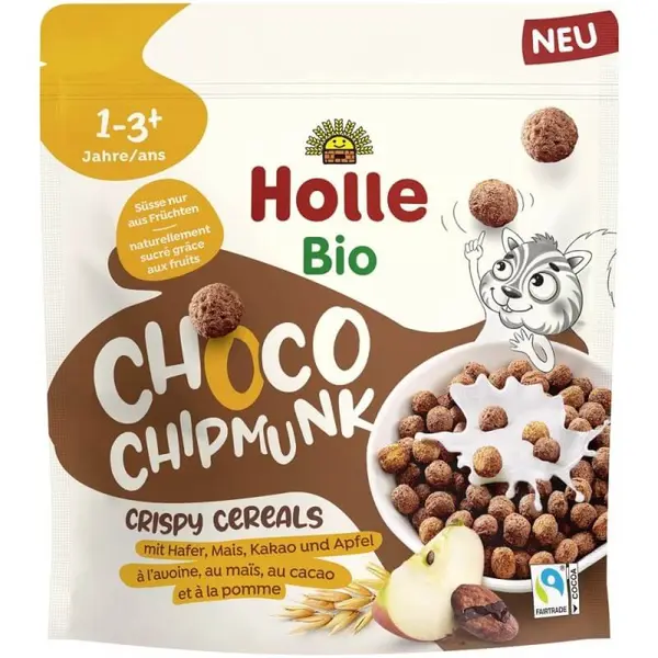 Cereale crocante cu cacao pentru copii 1 an, eco - 125 g