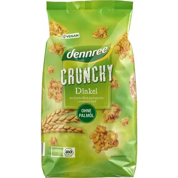Cereale crunchy cu spelta bio 750g Dennree