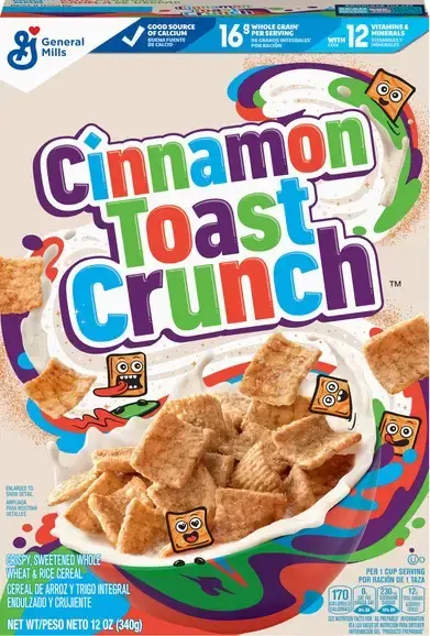 Cereale General Mills Toast Crunch Cinnamon 354 g