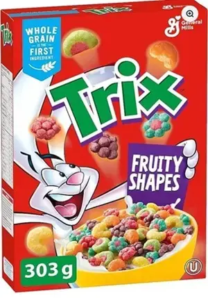 Cereale General Mills Trix Fruity Shapes 303 G