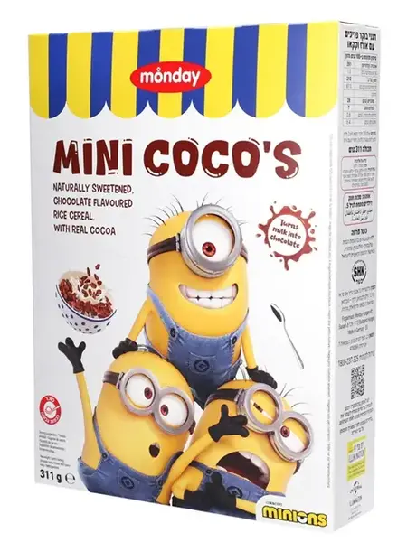 Cereale Monday Minioni Mini Coco's 311g