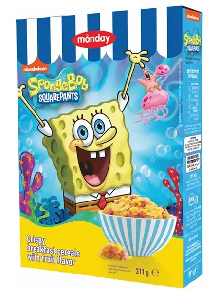 Cereale Monday SpongeBob SquarePants 311gr