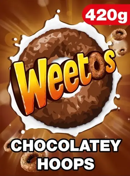 Cereale Weetabix Weetos Chocolatey Hoops 420 g