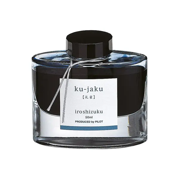 Cerneala Iroshizuku `Coada de paun` Pilot 50 ml albastru Cerneala Pilot Iroshizuku `Coada de paun` 50 ml albastru