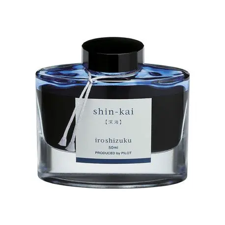 Cerneala Iroshizuku Shiin-kai Pilot 50 ml bleumarin Cerneala Pilot Iroshizuku Shiin-kai 50 ml bleumarin