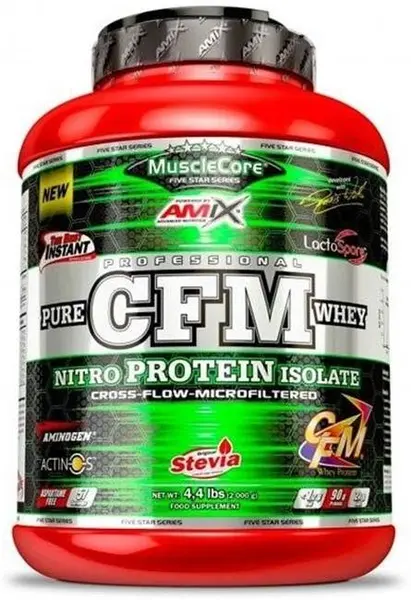 CFM Nitro Protein Isolate, banană și cafea, 2000 g, Amix