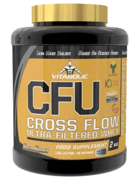 CFU Lean Mass Builder Whey Ciocolata, 2kg, Vitabolic