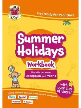 CGP Summer Holidays Activity Workbook - for kids between Reception and Year 1 (ages 4-5), Paperback/CGP Books
