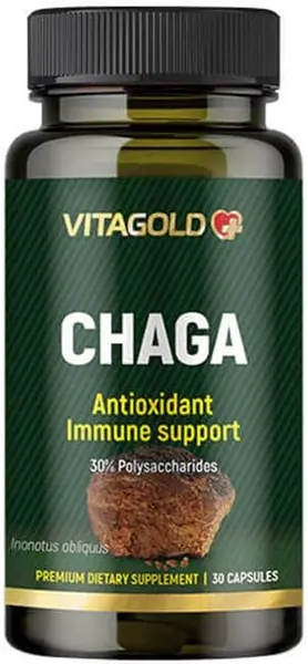 Chaga, 30 capsule, Vitagold