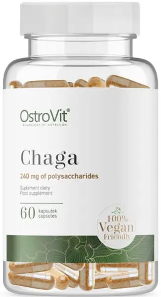 Chaga, 60 capsule, OstroVit