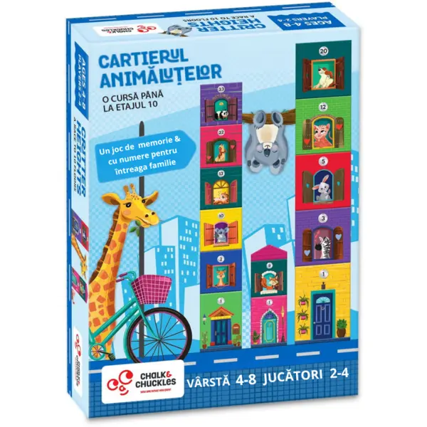 Chalk and Chuckles Joc - Cartierul animalutelor