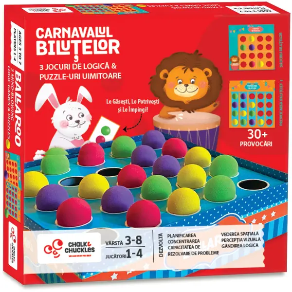 Chalk and Chuckles Joc de logica - Carnavalul Bilutelor