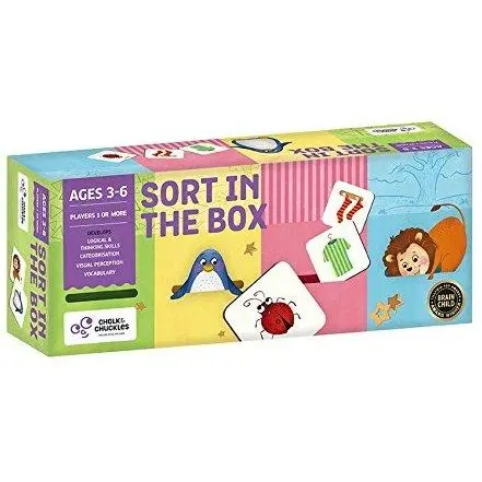 Chalk and Chuckles Joc de sortare - Cutia magica
