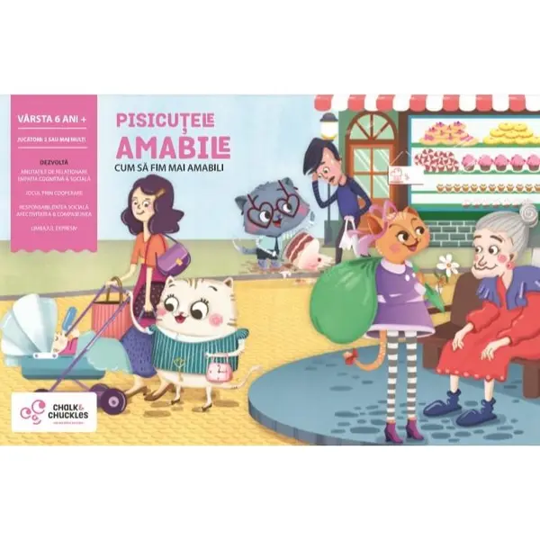 Chalk and Chuckles Joc interactiv - Pisicutele amabile
