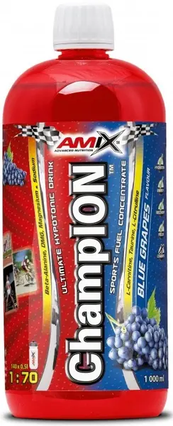 Champion Sports Fuel, struguri albaștri, 1000 ml, Amix