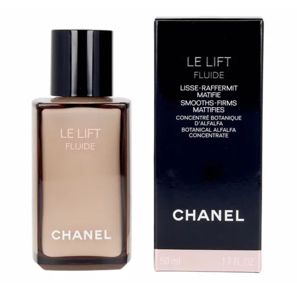 Chanel Le Lift Fluide Face and Neck Fluid ferm pentru față și gât cu efect matifiant Volum 50 ml