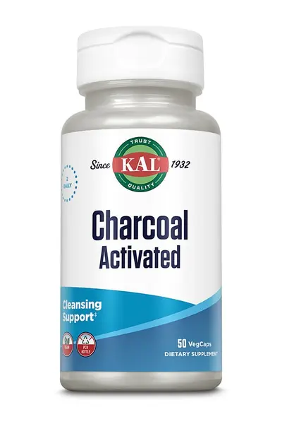 Charcoal Activated (Carbune Medicinal)280mg 50 Caps, Secom