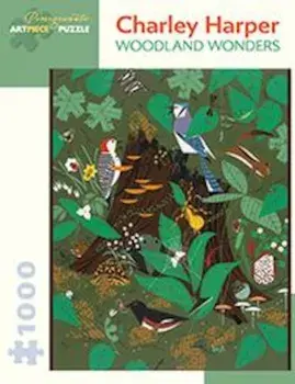 Charley Harper Woodland Wonders 1000-Piece Jigsaw PuzzleAa, Hardcover/***
