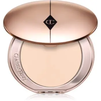 Charlotte Tilbury Airbrush Flawless Finish pudră compactă iluminatoare
