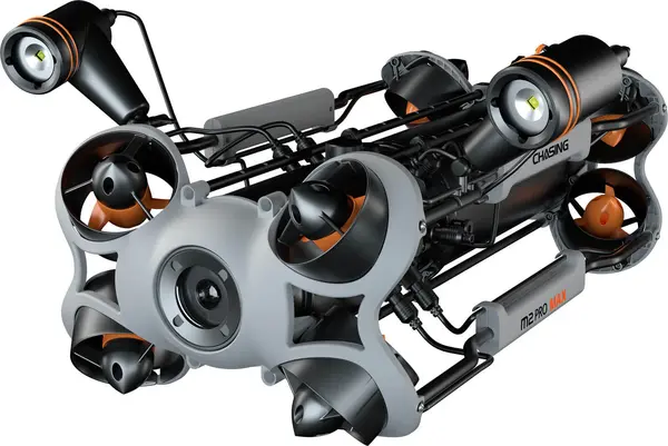 Chasing M2 Pro Max Drona Subacvatica Industriala, Camera 4K EIS, 8 Motoare, Docking Station Accesorii, Adancime 200m