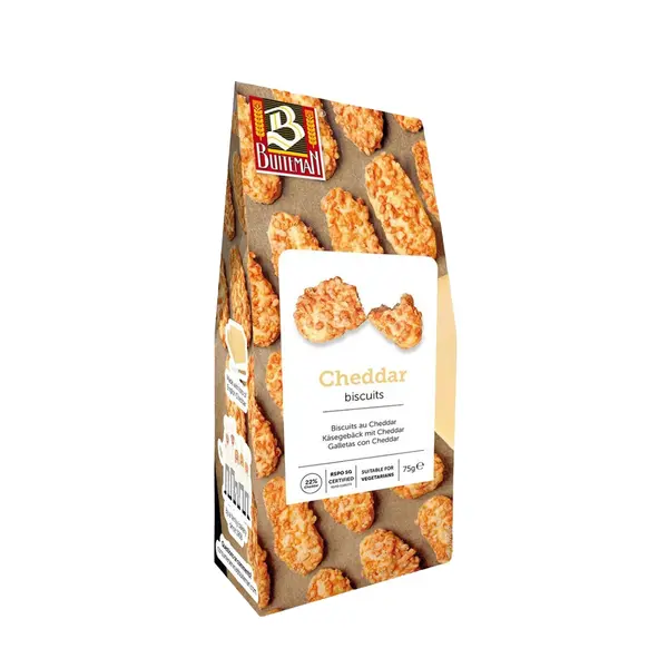 Cheddar biscuits 75 gr