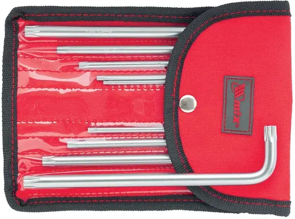 Chei hexagonale extinse MTX - Tamper Torx-Torx, 9 buc, T10-T50